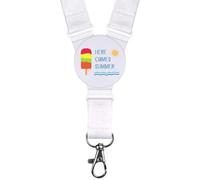 Azeeda 'Here Comes Summer' Neck Strap/Lanyard (LY00047322)