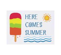 Azeeda 'Here Comes Summer' Temporary Tattoo - A6 (TO00104391)