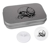 Azeeda 'Hermit Crab Crawling On Beach' Golf Markers Gift Set (GO00076961)