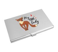 Azeeda 'Hey Foxy Lady' Business Card Holder/Credit Card Wallet (CH00046701)