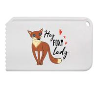Azeeda 'Hey Foxy Lady' Plastic Ice Scraper (IC00042573)