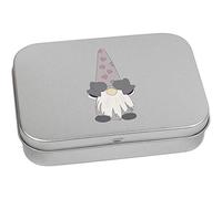 Azeeda 'Hiding Gonk' Storage Tin - 110mm (TT00139178) | Metal Keepsake Box for Stationery, Crafts, Sweets and Small Gifts