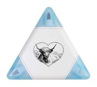 Azeeda 'Highland Cow in Heart' Compact DIY Multi Tool (TI00045412)
