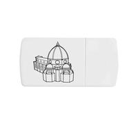 Azeeda 'Historical Dome of Florence Cathedral' Pill Box with Tablet Splitter (PI00042547)