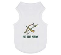 Azeeda 'Hit The Mark Archery' Pet Dog/Cat T-Shirt, L (PT00168719)