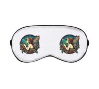 Azeeda 'Holly Garden Fairy' Sleep/Travel Eye Mask (EY00031443)
