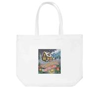 Azeeda 'Home for the Holidays: Pure Joy' Tote Shopping Bag For Life (BG00081206)