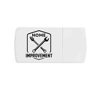 Azeeda 'Home Improvement' Pill Box with Tablet Splitter (PI00038581)