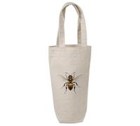 Azeeda 'Honey Bee' Cotton Wine Bottle Gift/Travel Bag (BL00047260)