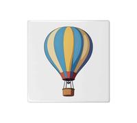 Azeeda 'Hot Air Balloon' 108mm Square Ceramic Tile (TD00040056)