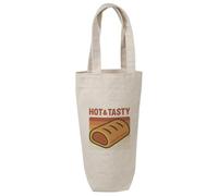 Azeeda 'Hot and Tasty Pastry' Cotton Wine Bottle Gift/Travel Bag (BL00044041)