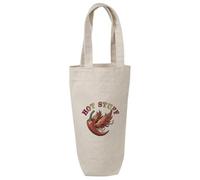 Azeeda 'Hot Stuff Chilli Pepper' Cotton Wine Bottle Gift/Travel Bag (BL00050405)