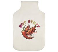 Azeeda 'Hot Stuff Chilli Pepper' Hot Water Bottle Cover (HW00050338)