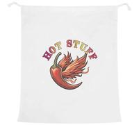 Azeeda 'Hot Stuff Chilli Pepper' Laundry/Washing/Storage Bag (LB00046769)