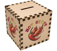 Azeeda 'Hot Stuff Chilli Pepper' Money Box/Piggy Bank (MB00123113)