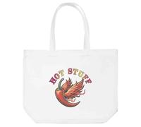 Azeeda 'Hot Stuff Chilli Pepper' Tote Shopping Bag For Life (BG00092028)