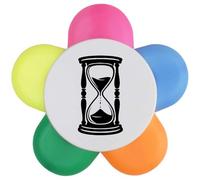 Azeeda 'Hourglass' Flower Shape Highlighter Pen (HL00044673)