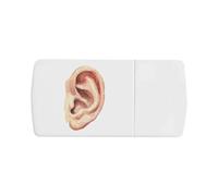 Azeeda 'Human Ear' Pill Box with Tablet Splitter (PI00038365)