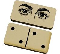 Azeeda 'Human Eyes' Domino Set & Box (DM00052231)