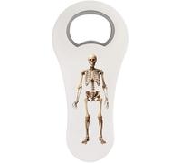 Azeeda 'Human Skeleton' Bottle Opener Fridge Magnet (BO00103837)