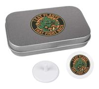 Azeeda 'I Eat Plants That Fight Back' Golf Markers Gift Set (GO00082633)