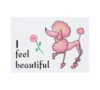 Azeeda 'I Feel Beautiful' Temporary Tattoo - A6 (TO00104397)