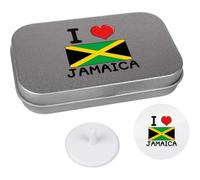 Azeeda 'I Love Jamaica' Golf Markers Gift Set (GO00072397)