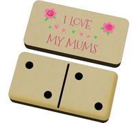 Azeeda 'I Love My Mums' Domino Set with Box (DM00060435)