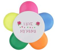 Azeeda 'I Love My Mums' Flower Shaped Highlighter (HL00050178)