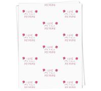 Azeeda 'I Love My Mums' Gift Wrap Paper (GI00145775)