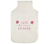Azeeda 'I Love My Mums' Hot Water Bottle Cover (HW00052929)