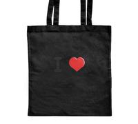 Azeeda 'I Love The Philippines' Classic Black Tote Shopper Bag (ZB00018048)
