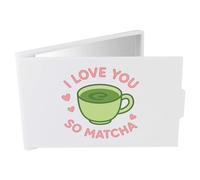 Azeeda 'I Love You So Matcha' Compact Makeup Mirror (CM00052693)