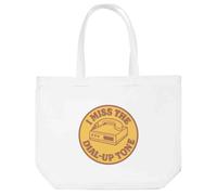 Azeeda 'I Miss The Dial-Up Tone' Tote Shopping Bag For Life (BG00083610)