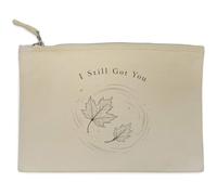 Azeeda 'I Still Got You' Canvas Zip Clutch Bag (CL00056080)