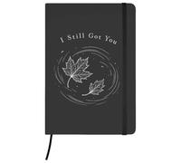Azeeda 'I Still Got You' Ruled Notebook - Black, A5 (NB00100256)