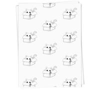Azeeda 'If I Fits, I Sits' Gift Wrap Paper (GI00141833)
