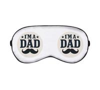 Azeeda ' I'm a Dad Moustache Design' Sleep/Travel Eye Mask (EY00030725)