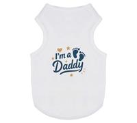 Azeeda 'I'm a Daddy' Pet Dog/Cat T-Shirt, S (PT00157437)