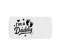 Azeeda 'I'm a Daddy' Pill Box with Tablet Splitter (PI00035759)
