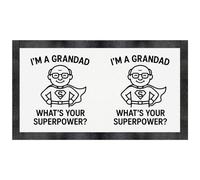 Azeeda 'I'm a Grandad What's Your Superpower' Pet Feeding Mat (PM00030678)