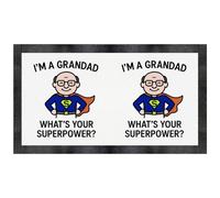 Azeeda 'I'm a Grandad What's Your Superpower' Pet Feeding Mat (PM00030679)