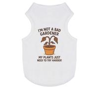 Azeeda 'Im Not a Bad Gardener' Pet Dog/Cat T-Shirt, XS (PT00155328)
