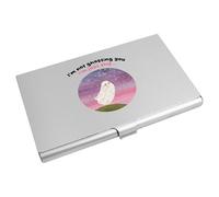 Azeeda 'I'm not ghosting You I'm just Shy' Business Card Holder/Credit Card Wallet (CH00046568)