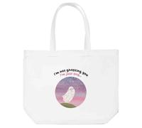 Azeeda 'I'm not ghosting you I'm just shy' Tote Shopping Bag For Life (BG00082814)