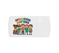 Azeeda 'Inclusion Matters' Pill Box with Tablet Splitter (PI00037000)