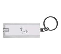 Azeeda 'Irish Setter' LED Torch Keyring - Compact Pocket Flashlight with Keychain - Handy Mini Light for Bags and Keys (KT00025733)