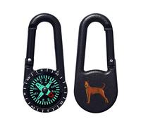 Azeeda 'Irish Terrier' Compass Keyring (KC00019123)
