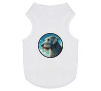 Azeeda 'Irish Wolfhound Portrait' Pet Dog/Cat T-Shirt, XS (PT00166904)