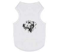 Azeeda 'Irish Wolfhound Portrait' Pet Dog/Cat T-Shirt, XS (PT00172292)